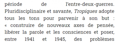 Exemple de problème de justification